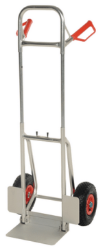 Vestil DHHT-250A-FD-PN Aluminum Fold Down Hand Truck with Pneumatic Wheels