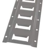 Vestil E-TRK-10-GY-2PK Steel E-Track 2