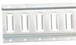 Vestil E-TRK-2-ZN-4PK Steel Zinc Plated E-Track 2
