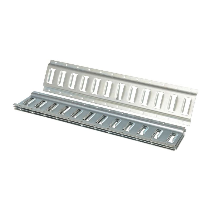 Vestil E-Trk-2-Zn-4Pk Steel Zinc Plated E-Track Vestil E-Trk-2-Zn-4Pk Steel Zinc Plated E-Track