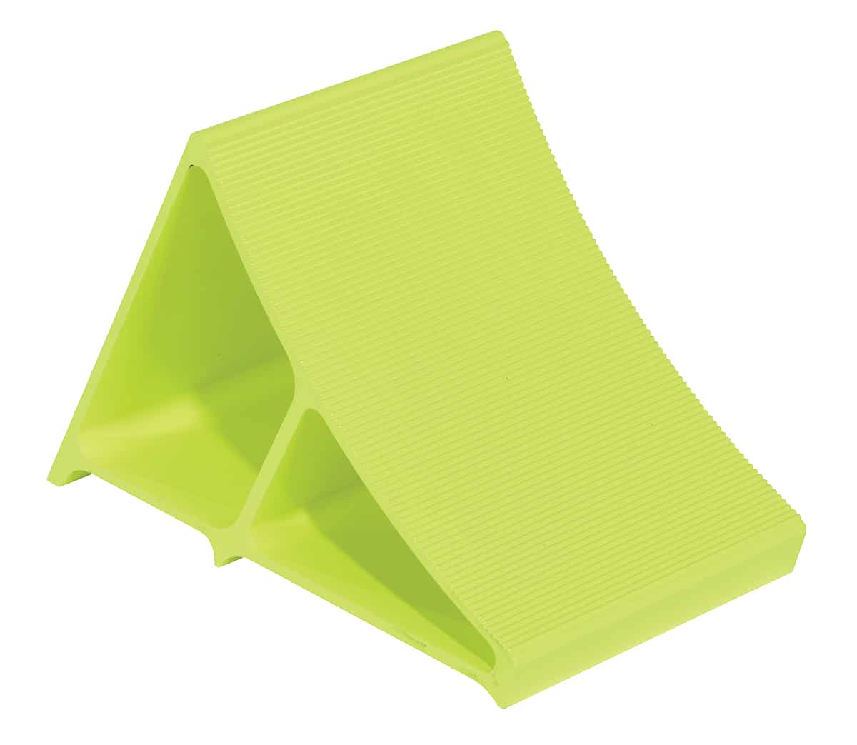 Vestil EALUM-7-FYL Aluminum Wheel Chock 1