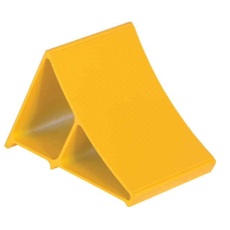 Vestil EALUM-YEL Aluminum Wheel Chock (1)