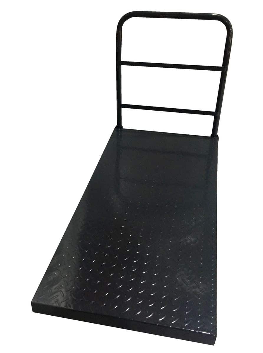 Vestil ECSPT-2460-TP Steel Tread Plate Platform Truck 1