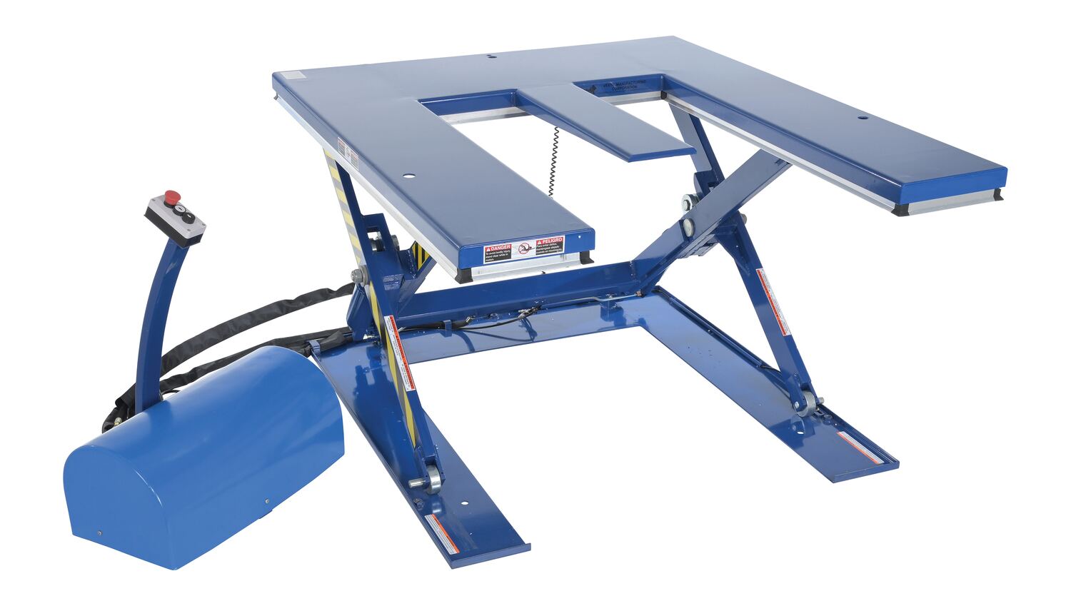 Vestil EHE-3 Steel Low Profile Electric Lift Table 1