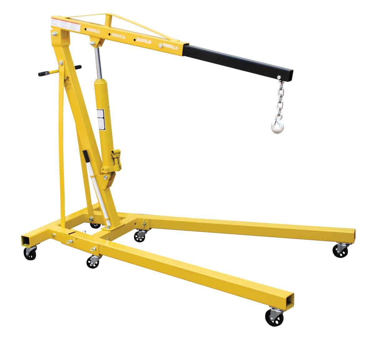 Vestil EHN-40-C Shop Crane Engine Hoist with Folding Legs 1