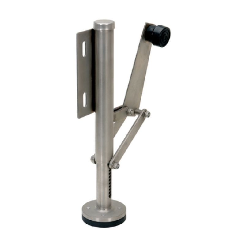 Vestil FL-LK-SMR-SS-L Stainless Steel Left Mount Floor Lock