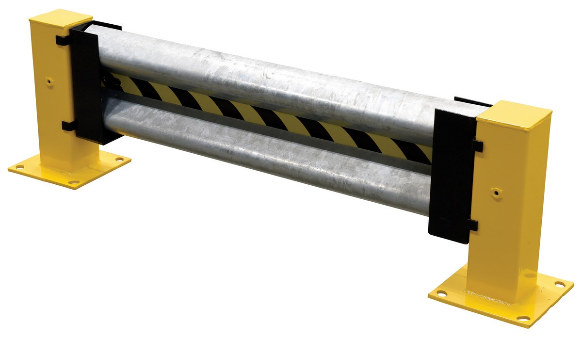 Vestil GR-H2R-DI-4-HDG Galvanized Steel Drop In Guard Rail 3