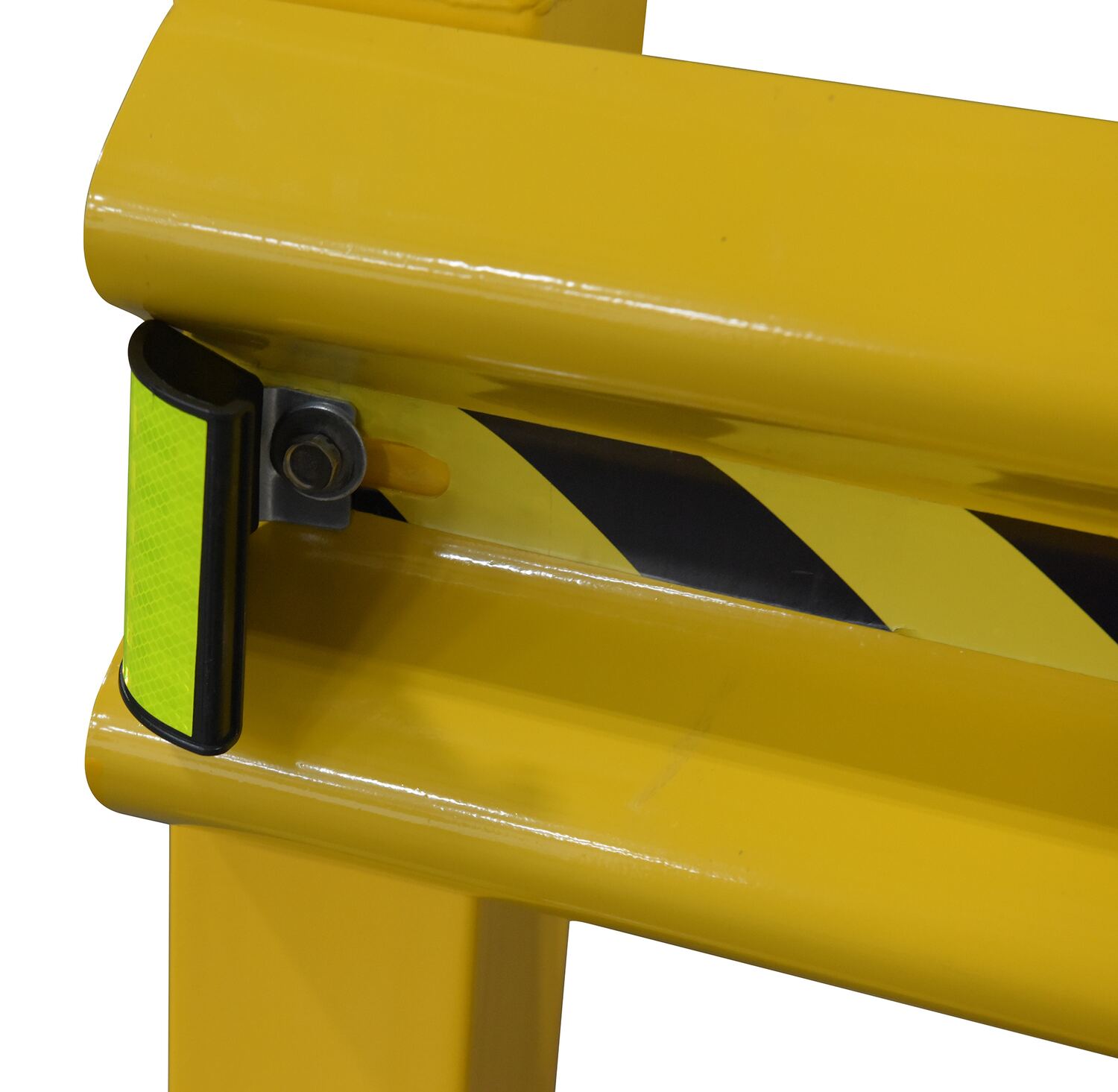 Vestil GR-H2R-RFT-YL Guard Rail Reflector Yellow 8