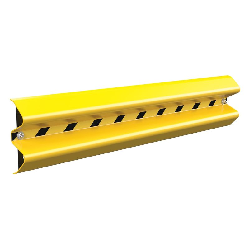 Vestil GR-H2R-WM-5-YL Steel Guard Rail Wall Mount