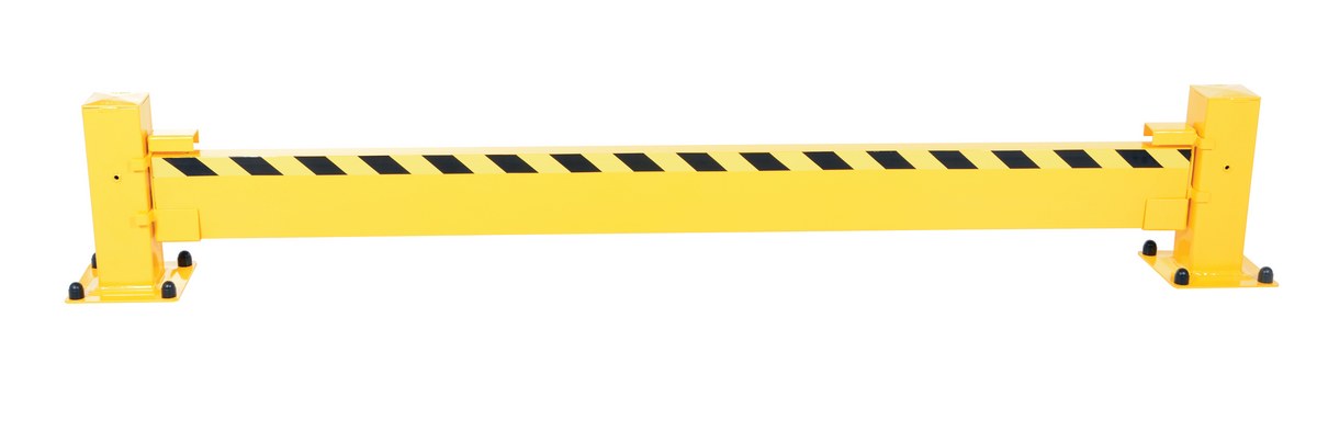 Vestil GR-STC8-DI-8-YL Steel Channel Guard Rail with Bracket 3