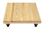 Vestil HDOS-2436-9-NM Hardwood Solid Deck Dolly - Image 3
