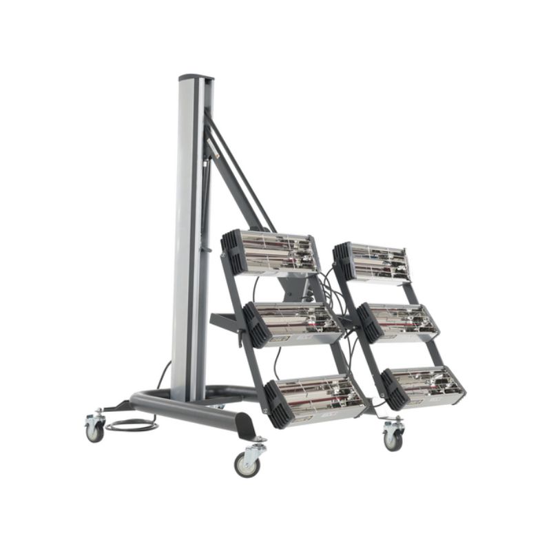 Vestil HEAT-6P-230-1 Steel Infrared Heater