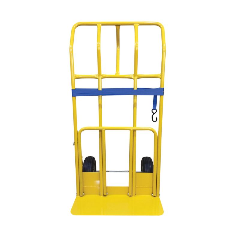 Vestil HTWL-600-PN Steel Hand Truck Wide Load Pneumatic Wheels 600 Lb. Capacity