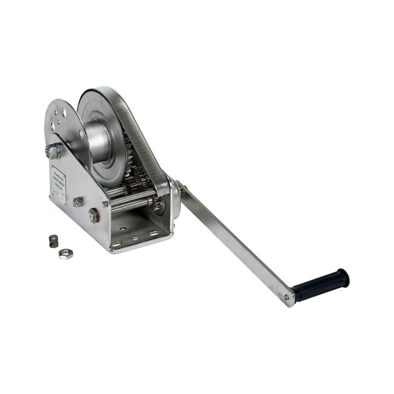 Vestil HWSS-2600-NR Stainless Steel Hand Winch 2600 Lb. Capacity