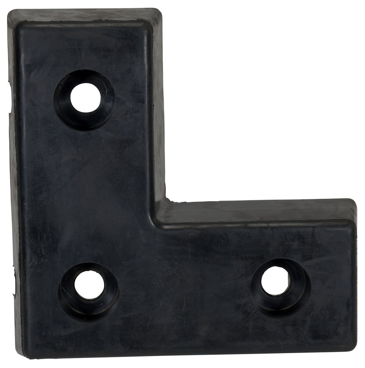 Vestil L-1818-4 Shaped Molded Rubber Bumper 3