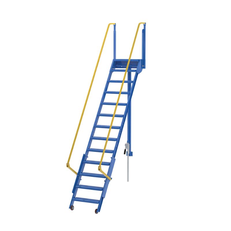 Vestil LAD-FM-120 Steel Folding Mezzanine Ladder