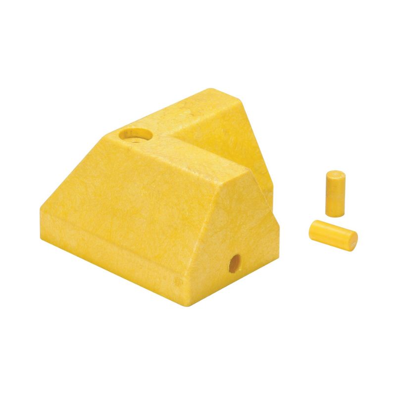 Vestil MPG-L 100% Recycled Plastic L Section Modular Guard Curb