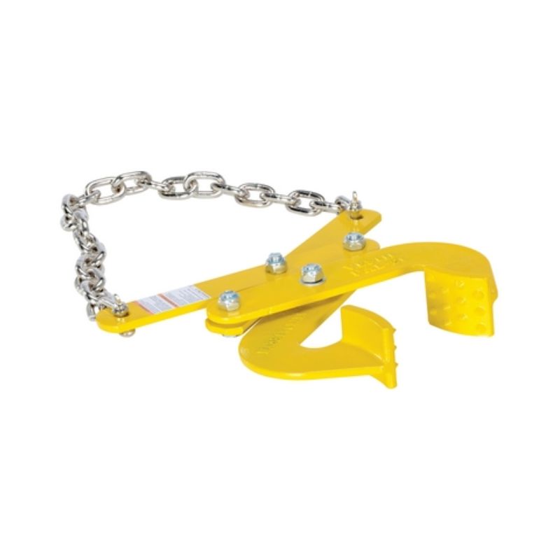 Vestil Pal-21 Steel Double Scissor Pallet Puller 4 In. Jaw Opening 5000 Lb. Pulling Capacity Yellow Vestil Pal-21 Steel Double Scissor Pallet Puller 4 In. Jaw Opening 5000 Lb. Pulling Capacity Yellow