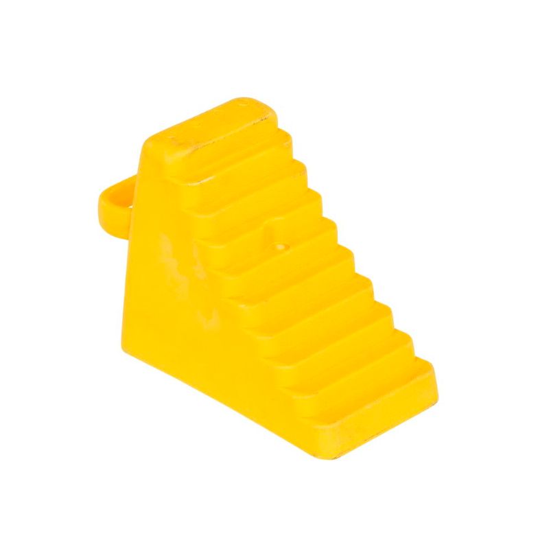 Vestil PEWC-3-YL Polyethylene Wheel Chock