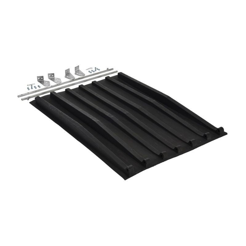 Vestil PLID-D-50 Polyethylene Heavy Duty D Style Hopper Lid