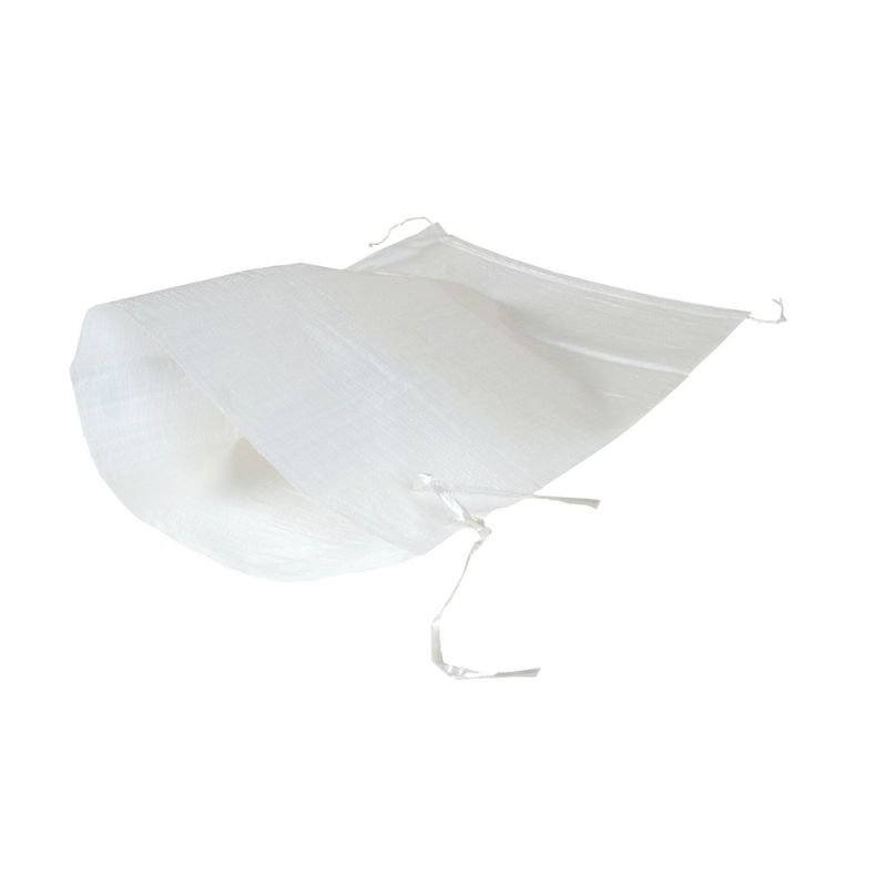 Vestil PWB-SAND-W Polypropylene Woven PartsSand Bag 56 Lb. Sand Capacity 200 Pack White