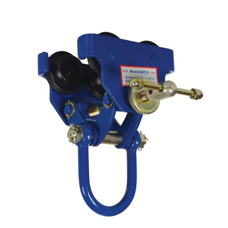 Vestil QIT-2 Steel Quick Install Manual Trolley