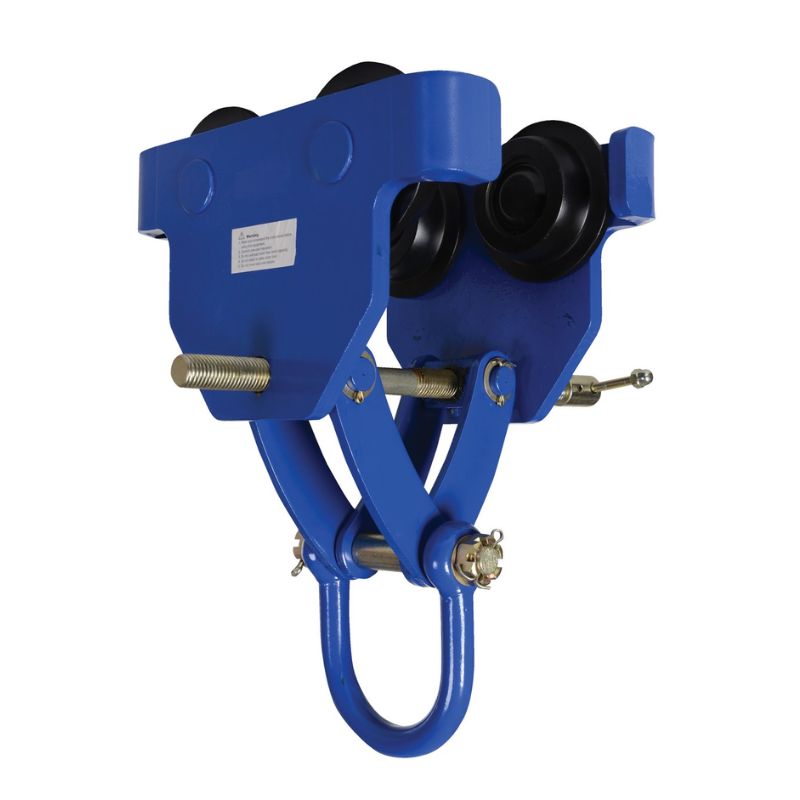 Vestil QIT-8 Steel Quick Install Manual Trolley