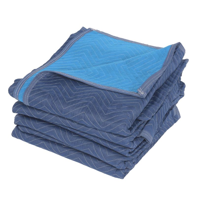 Vestil QPC-7280-VP-4PK PolyesterCotton Heavy Duty Quilted Moving Pads