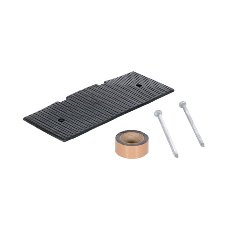 Vestil RSH-108-EF-A Rubber Female End Cap Asphalt Hardware