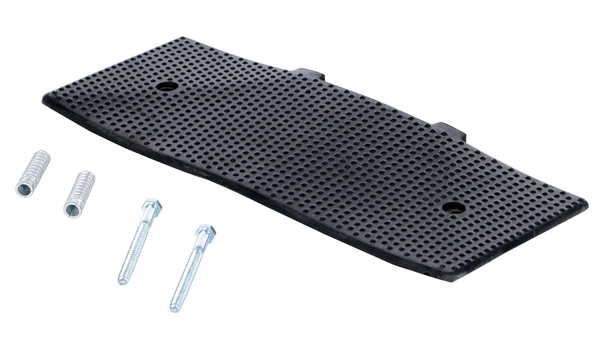 Vestil RSH-108-EM-C Rubber Male End Cap Concrete Hardware 1