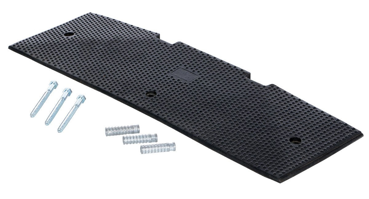 Vestil RSH-120-EF-C Rubber Female End Cap Concrete Hardware 1