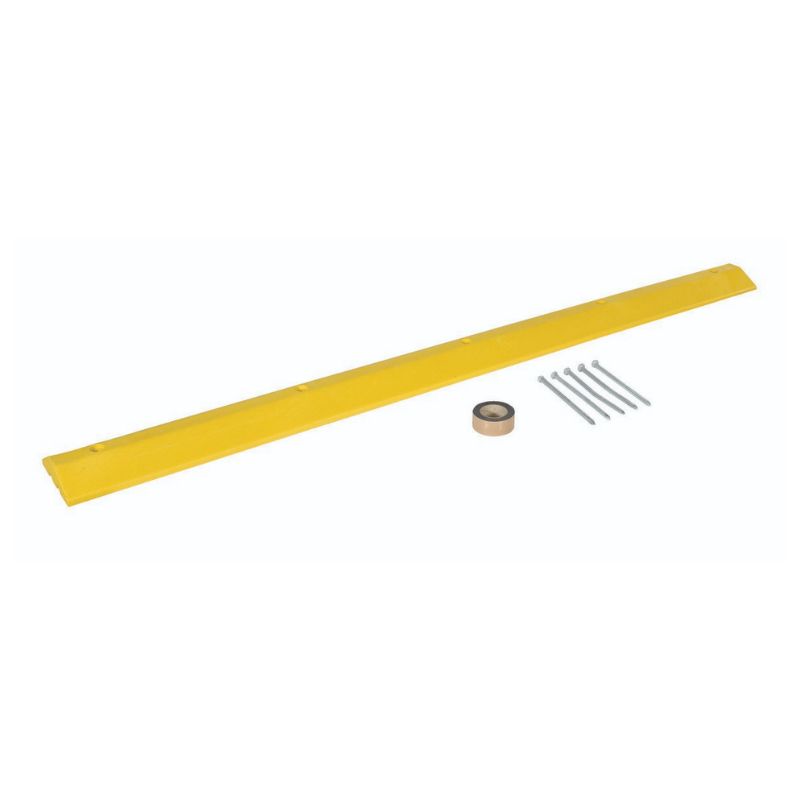 Vestil SBA-108 Plastic Speed Bump Asphalt Hardware