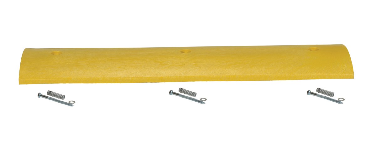 Vestil SBD-48 Plastic Speed Bump Concrete Hardware 2