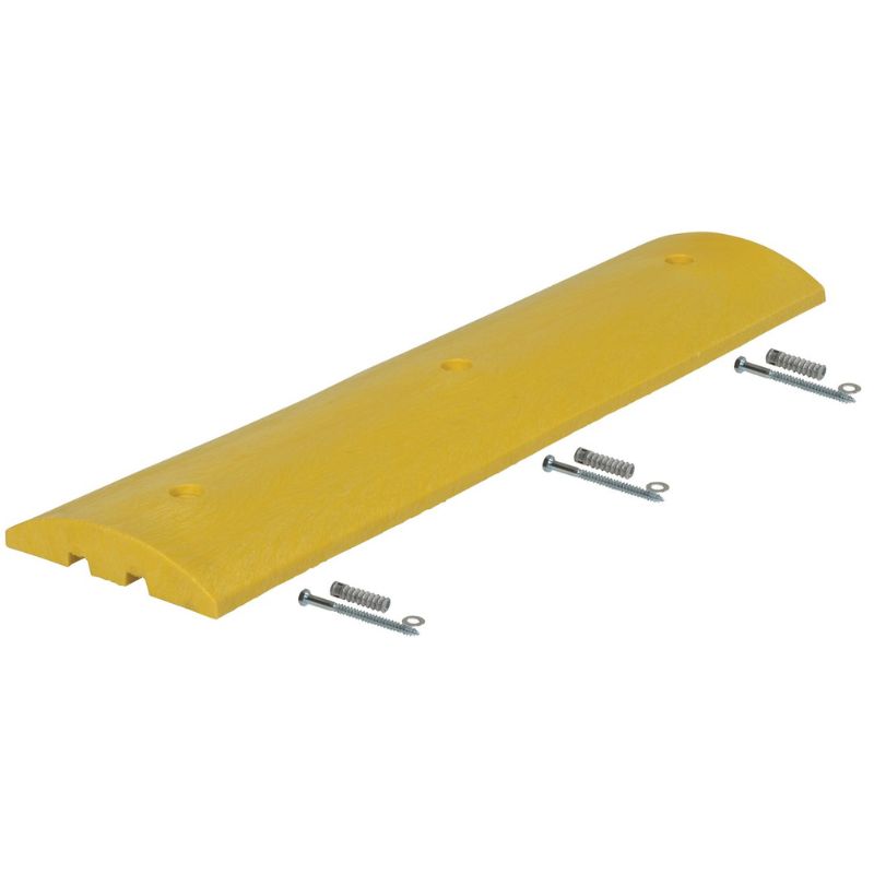 Vestil SBD-48 Plastic Speed Bump Concrete Hardware