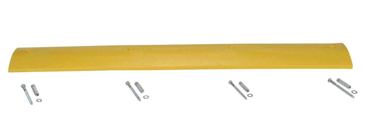 Vestil SBD-72 Plastic Speed Bump Concrete Hardware 2