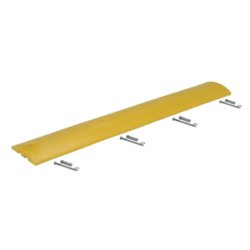 Vestil SBD-72 Plastic Speed Bump Concrete Hardware
