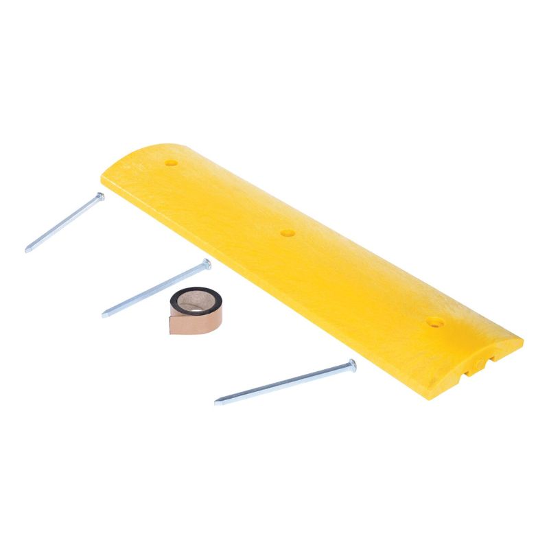 Vestil SBDA-48 Plastic Speed Bump Asphalt Hardware