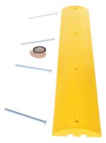 Vestil SBDA-72 Plastic Speed Bump Asphalt Hardware 2