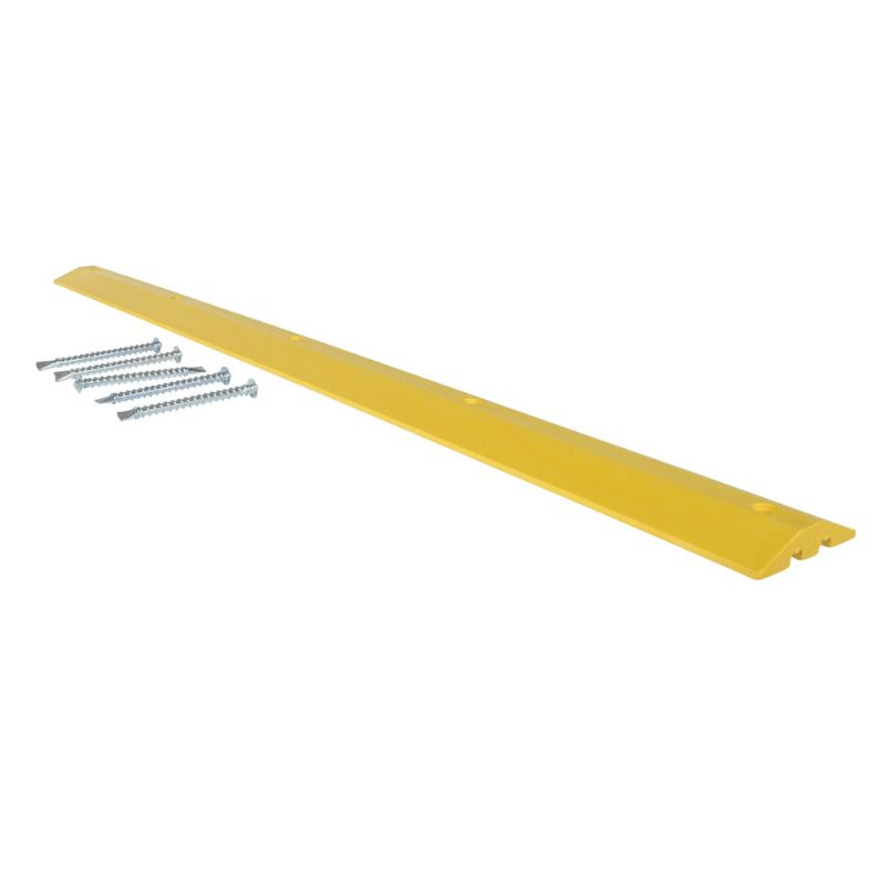 Vestil SBHA-108 Plastic Speed Bump Heavy Duty Asphalt Hardware