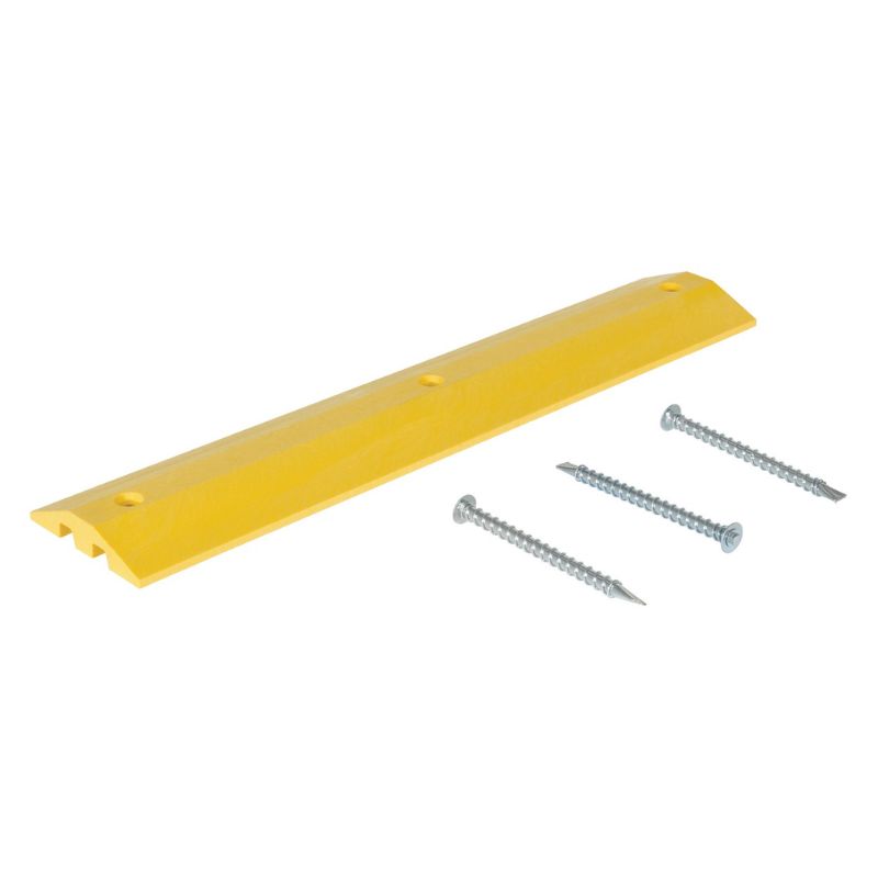 Vestil SBHA-48 Plastic Speed Bump Heavy Duty Asphalt Hardware