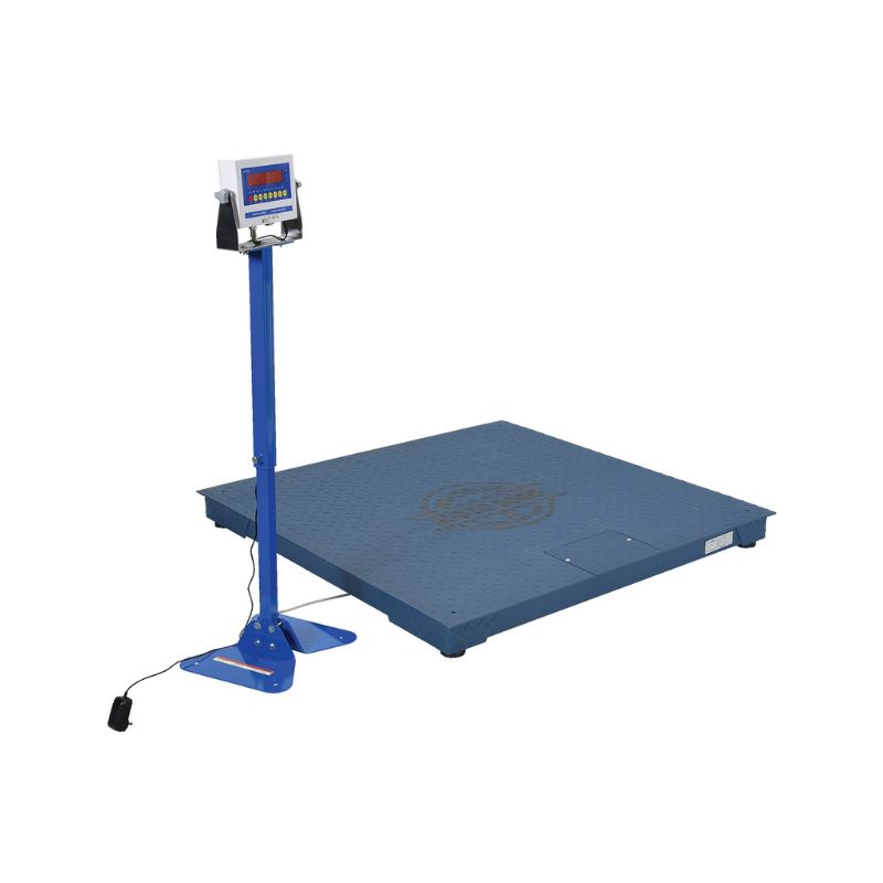 Vestil SCALE-S-CFT-44-10K Steel Electronic Digital Floor Scale