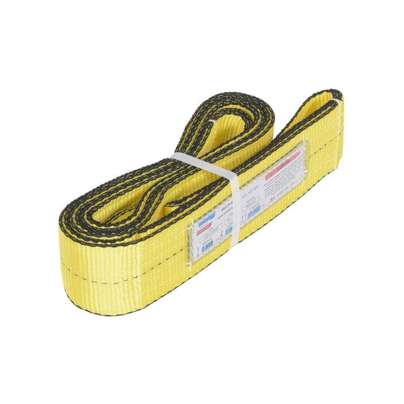Vestil SLD-3-F-8-YL Polyester Lifting Web Sling
