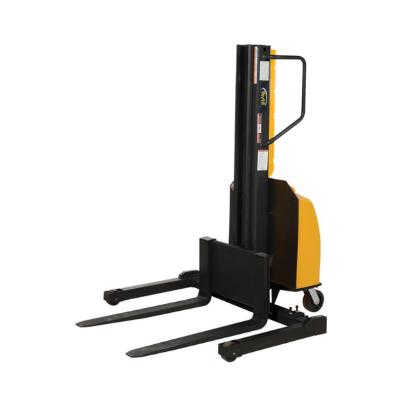Vestil SLNM-118-AA Steel Narrow Mast Stacker DC Powered