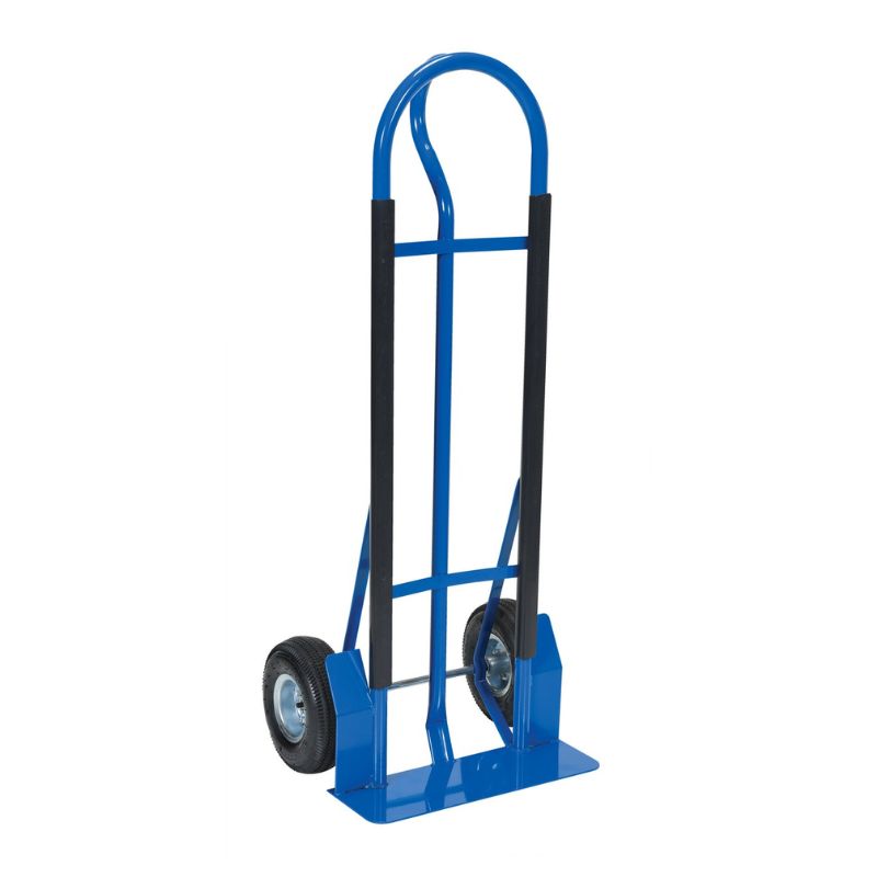 Vestil SPHT-500S-HD Steel Heavy Duty P-Handle Truck with Pneumatic Wheels