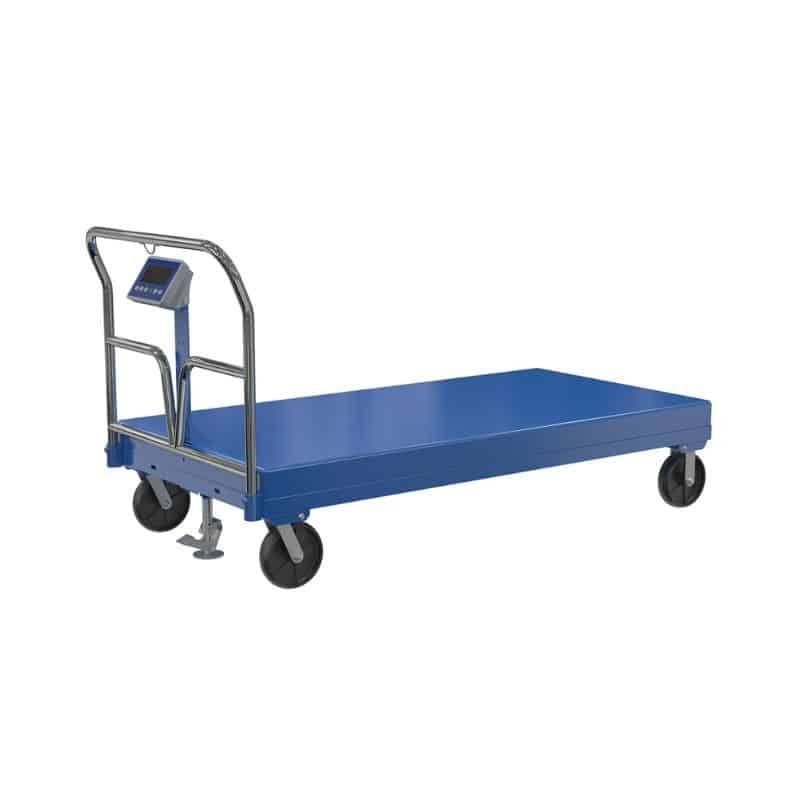 Vestil SPT-3672-SCL Steel Platform Truck with Scale