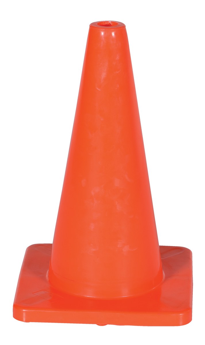 Vestil TC-18-SD 100% PVC Standard Duty Traffic Cone 2