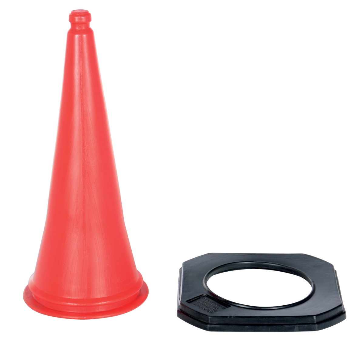 Vestil TC-30-5PK 100% PVC Economy Traffic Cones 3