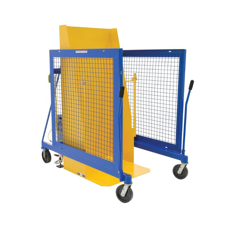 Vestil-TCD-U-72-DC-Steel-Universal-DC-Powered-Trash-Can-Dumper