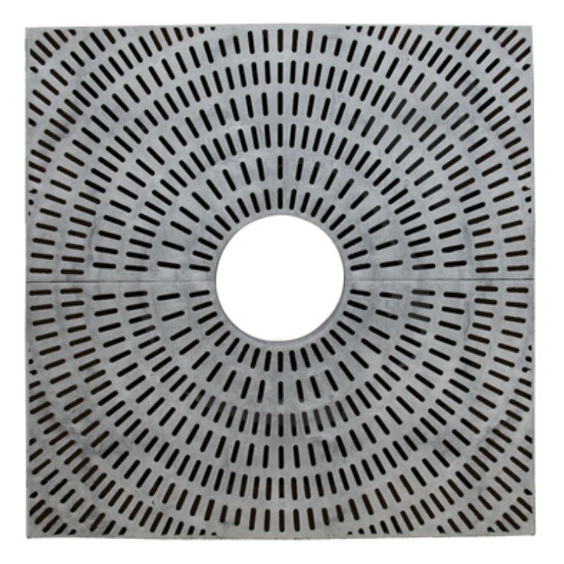 Vestil TG-5S-BK 100% Recycled Plastic Tree Grate Square (1)