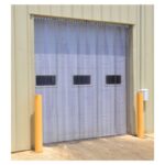 Vestil TG-600-S-H-36-84-LT Low Temp PVC Vinyl Strip Door 1